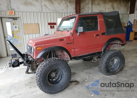 1987 Suzuki Samurai из США, поврежденный, VIN JS4JC51C1H4193858